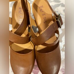 Korks clog style sandals